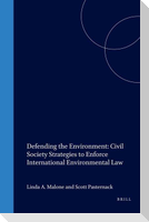 Defending the Environment: Civil Society Strategies to Enforce International Environmental Law