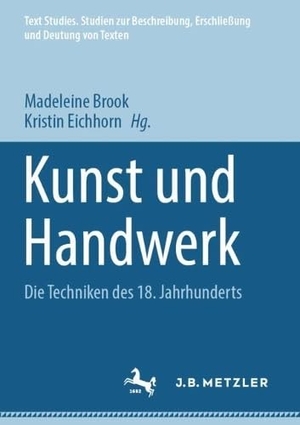 Brook, Madeleine / Kristin Eichhorn (Hrsg.). Kunst und Handwerk - Die Techniken des 18. Jahrhunderts. Springer-Verlag GmbH, 2026.