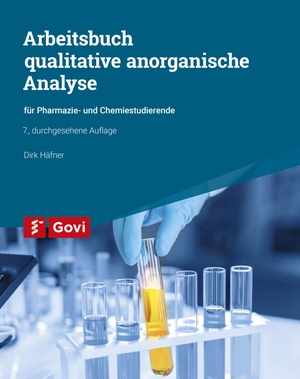 Häfner, Dirk. Arbeitsbuch qualitative anorganische Analyse - für Pharmazie- und Chemiestudierende. Govi Verlag, 2023.