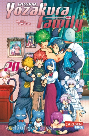 Gondaira, Hitsuji. Mission Yozakura Family 20 - Actionreiche Spionage-Comedy-Manga-Serie ab 12 Jahren über eine Agenten-Familie mit Superkräften. Carlsen Verlag GmbH, 2026.