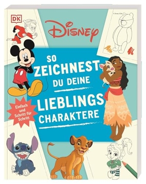 DK Verlag (Hrsg.). Disney. So zeichnest du deine Lieblingscharaktere - Einfach und Schritt für Schritt. Über 40 Anleitungen für Micky Maus, Stitch, Vaiana & Co.. Dorling Kindersley Verlag, 2026.