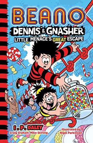 Beano / Graham, Craig et al. Beano Dennis & Gnasher: Little Menace's Great Escape. HarperCollins Publishers, 2023.