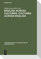 English across Cultures. Cultures across English