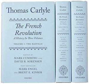 Cumming. Thomas Carlyle the French Revolution 3 Volume Set. Hurst & Co., 2020.