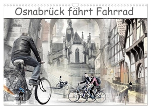 Gross, Viktor. Osnabrück fährt Fahrrad (Wandkalender 2024 DIN A3 quer), CALVENDO Monatskalender - Fahrradfahren herzt die Stadt und betört die Strassen.. Calvendo, 2023.
