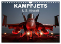 Kampfjets ¿ U.S. Aircraft (Wandkalender 2025 DIN A4 quer), CALVENDO Monatskalender