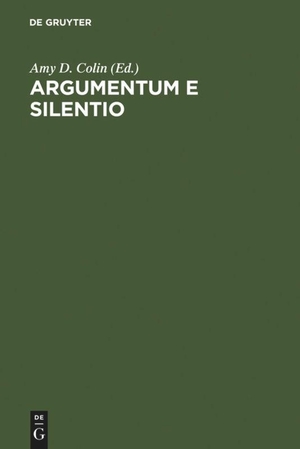 Colin, Amy D. (Hrsg.). Argumentum e Silentio - International Paul Celan Symposium/Internationales Paul Celan-Symposium. De Gruyter, 1986.