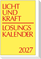 Licht und Kraft/Losungskalender 2027 Reiseausgabe