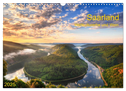 Saarland Weltkulturerbe und Wein (Wandkalender 2025 DIN A3 quer), CALVENDO Monatskalender