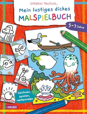 Pautner, Norbert. Mein lustiges dickes Malspielbuch - Zeichnen, Spielen, Weitermalen  | Kreatives Mal- und Zeichenbuch ab 5 Jahren. Carlsen Verlag GmbH, 2026.