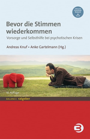 Knuf, Andreas / Anke Gartelmann (Hrsg.). Bevor die Stimmen wiederkommen - Vorsorge und Selbsthilfe bei psychotischen Krisen. Balance Buch + Medien, 2020.