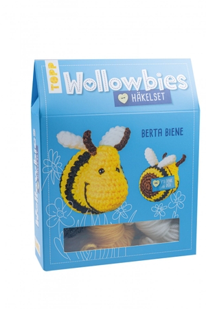 Ganseforth, Jana. Wollowbies Häkelset Biene - Anleitung und Material für eine Biene zum Selber-Häkeln. Mit Holzknopf und Stofflabels zum Individualisieren. Fertiges Modell ca. 10 cm. frechverlag GmbH, 2021.