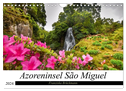 Azoreninsel São Miguel (Wandkalender 2024 DIN A4 quer), CALVENDO Monatskalender