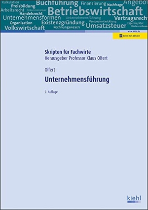 Olfert, Klaus. Unternehmensführung. Kiehl Friedrich Verlag G, 2019.