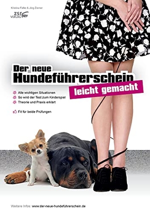 Falke, Kristina / Jörg Ziemer. Der neue Hundeführerschein - leicht gemacht! - Vorbereitung auf die theoretische und praktische Prüfung zum Sachkundenachweis. zsr Verlag, 2013.
