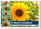 Strahlende Sonnenblumen (Tischkalender 2024 DIN A5 quer), CALVENDO Monatskalender