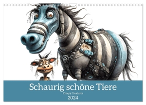 Dittmann, Bettina. Creepy Creatures (Wandkalender 2024 DIN A3 quer), CALVENDO Monatskalender - Schaurig schöne Tiermotive. Calvendo Verlag, 2023.