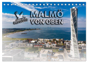 Malmö von oben (Tischkalender 2024 DIN A5 quer), CALVENDO Monatskalender