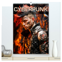 CYBERPUNK Urcoole Typen (hochwertiger Premium Wandkalender 2024 DIN A2 hoch), Kunstdruck in Hochglanz