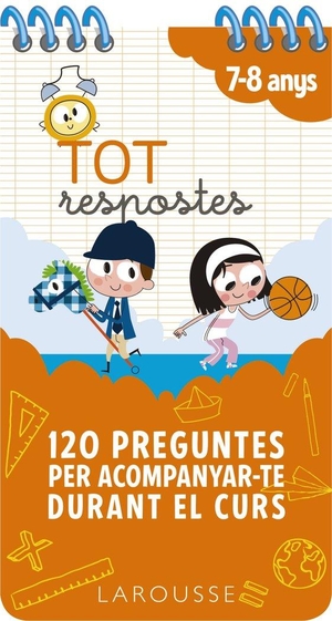 Larousse Editorial. 120 preguntes per acompanyar-te durant el curs. Larousse, 2020.