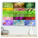12 Farben (hochwertiger Premium Wandkalender 2025 DIN A2 quer), Kunstdruck in Hochglanz