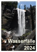 Wasserfälle in Nordamerika 2024 (Wandkalender 2024 DIN A3 hoch), CALVENDO Monatskalender