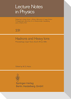 Hadrons and Heavy Ions
