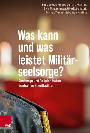 Ahrens, Petra-Angela / Gerhard Kümmel et al (Hrsg.). Was kann und was leistet Militärseelsorge? - Seelsorge und Religion in den deutschen Streitkräften. unter Mitwirkung von Veronika Drews-Galle im Auftrag der Evangelischen Militärseelsorge. Vandenhoeck + Ruprecht, 2025.