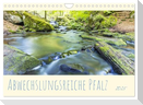 Abwechslungsreiche Pfalz (Wandkalender 2025 DIN A4 quer), CALVENDO Monatskalender