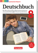 Deutschbuch Gymnasium 8. Jahrgangsstufe - Bayern - Schulaufgabentrainer mit Lösungen