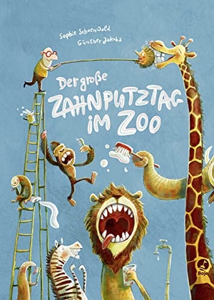 Schoenwald, Sophie. Der große Zahnputztag im Zoo (Mini-Ausgabe). Boje Verlag, 2021.