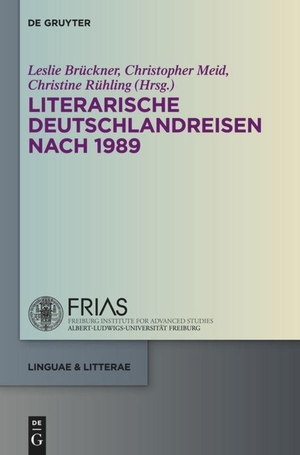 Brückner, Leslie / Christine Rühling et al (Hrsg.). Literarische Deutschlandreisen nach 1989. De Gruyter, 2014.