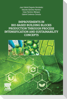 Improvements in Bio-Based Building Blocks Production Through Process Intensification and Sustainability Concepts