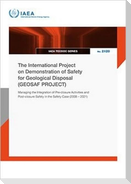 The International Project on Demonstration of Safety for Geological Disposal (Geosaf Project)