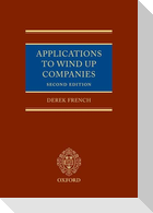 Applications to Wind Up Companies
