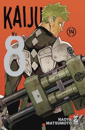 Matsumoto, Naoya. Kaiju No. 8. Vol. 14. Star Comics, 2025.