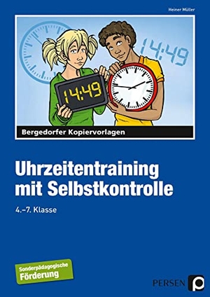 Müller, Heiner. Uhrzeitentraining mit Selbstkontrolle. Persen Verlag i.d. AAP, 2007.