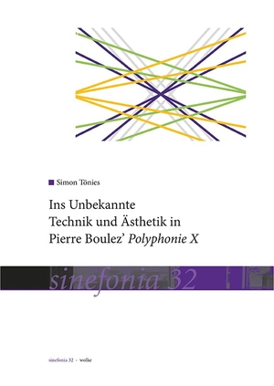 Tönies, Simon. Ins Unbekannte - Technik und Ästhetik in Pierre Boulez' Polyphonie X. Wolke Verlagsges. Mbh, 2023.