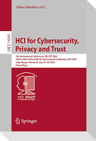 HCI for Cybersecurity, Privacy and Trust