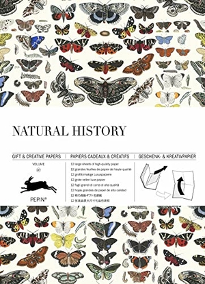 Roojen, Pepin van. Natural History - Gift & Creative Paper Book Vol. 107. Pepin Press B.V., 2021.