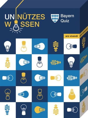 Wilkes, Johannes. Unnützes Wissen Bayern - Das Quiz - 68 witzige und vollkommen unwichtige Fakten rund um Bayern. Ars Vivendi, 2020.
