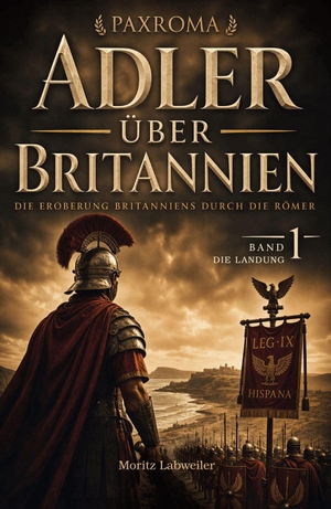 Labweiler, Moritz. Adler über Britannien: Band 1 - Die Landung. Wortschein Verlag, 2026.