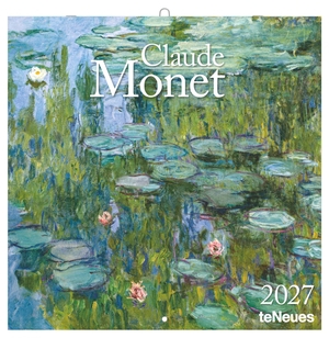 Neumann Verlage GmbH & Co KG (Hrsg.). Claude Monet 2027 - Wandkalender 30x30 cm (30x60 cm geöffnet), Kunstkalender mit Meisterwerken des Impressionismus. Neumann Verlage GmbH & Co, 2026.