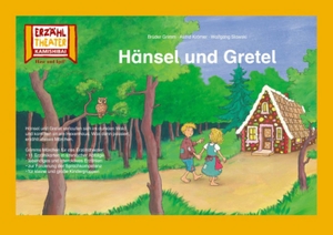 Grimm, Jacob / Wilhelm Grimm. Kamishibai: Hänsel und Gretel - 11 Bildkarten für das Erzähltheater. Hase und Igel Verlag GmbH, 2019.