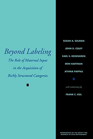 Gelman. Beyond Labeling. John Wiley & Sons, 1899.