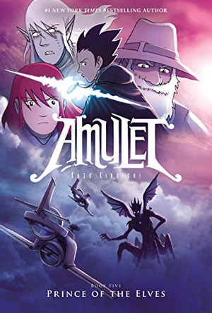 Kibuishi, Kazu. Prince of the Elves: A Graphic Novel (Amulet #5). Scholastic Inc., 2015.