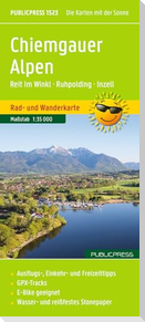 Publicpress Rad- und Wanderkarte Chiemgauer Alpen, Reit im Winkl, Ruhpolding, Inzell 1:35.000
