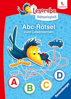 VEB SPIELEKOMBINAT Katja Volk. Leserabe Rätselspaß - Abc-Rätsel zum Lesenlernen (1. Lesestufe). Ravensburger Verlag, 2025.