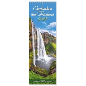 Gedanken des Friedens 2027 - Wandkalender mit Farbfotos und Bibelworten. Kawohl Verlag GmbH, 2026.
