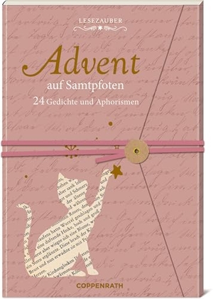 Brief-Adventskalenderbuch - Advent auf Samtpfoten - 24 Gedichte und Aphorismen. Coppenrath, 2025.